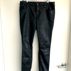 Loft Leather Skinny Pant! Like New!